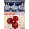 Bộ 3 Hũ Mứt Tết Irris 12,5cm Nhỏ Gọn Siêu Sang Chảnh - Decor Tết Hot 2.026 Chính Hãng Beemit 2