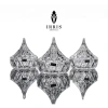 Bộ 3 Hũ Mứt Tết Irris 12,5cm Nhỏ Gọn Siêu Sang Chảnh - Decor Tết Hot 2.026 Chính Hãng Beemit 4