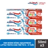 Bộ 3 kem Aquafresh Little Teeth cho trẻ 3-5 tuổi, hương vị thơm, bảo vệ răng sữa, giá 115.620 VND