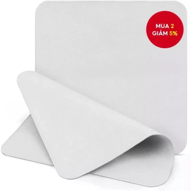 Bộ 3 khăn lau microfiber 2 mặt cao cấp cho iPhone, ống kính máy ảnh, đồng hồ - Giá 50.544 VND