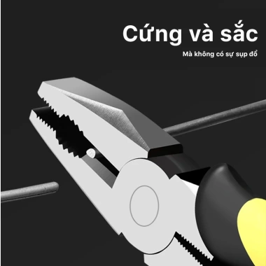 Bộ 3 Kìm Hạng Nặng TAYO - Kìm Mũi Dài 8in, Kìm Hàm Chéo 6in, Kéo Dây 8in - Độ Bền Cao, Giá Ưu Đãi 80.000 VNĐ