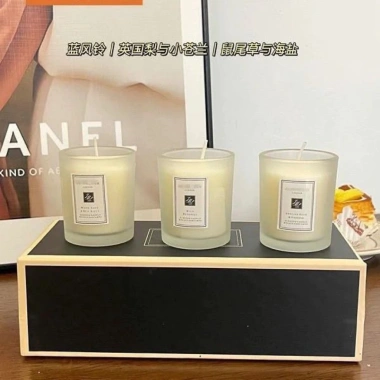Bộ 3 lọ nến thơm Jomalonee - Hương tinh tế, thiết kế sang trọng, giảm giá 19% chỉ 189.000 VND 4