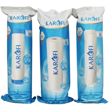 Bộ 3 Lõi lọc nước Karofi 123 chính hãng, tương thích RO, Smax Duo, Smax Pro V, Livotec, giảm 22% Bộ 3 Lõi lọc nước Karofi 123 chính hãng, tương thích RO, Smax Duo, Smax Pro V, Livotec, giảm 22%