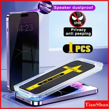 Bộ 3 miếng dán bảo vệ màn hình riêng tư kính cường lực, cho iPhone 17‑11, Pro Max, Air, XS Max, X, XR, 7/8 Plus - 59.400đ 10