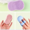 Bộ 3 miếng rửa mặt silicon mềm ELLEHA - Tặng mút trang điểm, chăm sóc da tiện lợi, giá chỉ 39.000₫ 4
