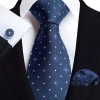 Bộ 3 món Cà vạt 8cm - Khăn cài túi áo vest Cravat Calavat chú rể giá 104.900