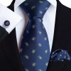 Bộ 3 món Cà vạt 8cm - Khăn cài túi áo vest Cravat Calavat chú rể giá 104.900 6