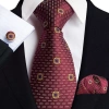 Bộ 3 món Cà vạt 8cm - Khăn cài túi áo vest Cravat Calavat chú rể giá 104.900 8