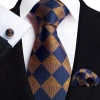 Bộ 3 món Cà vạt 8cm - Khăn cài túi áo vest Cravat Calavat chú rể giá 104.900 10
