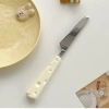Bộ 3 Món Dĩa Thìa Dao Hình Phô Mai - Đồ Ăn Trái Cây Nĩa Súp Màu Kem Sang Trọng, Giá 29.900₫ 7