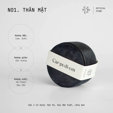 Bộ 3 nến thơm mini bowl Carpe Diem - Thiết kế tối giản, hiện đại, giá chỉ 257.580₫