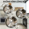 Bộ 3 nồi inox Đạt Tường chính hãng - Dùng mọi loại bếp, truyền nhiệt nhanh, giảm giá 20% chỉ 389.000₫ 3