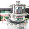 Bộ 3 nồi inox TITHAFAC nắp kính đa năng cho mọi loại bếp cao cấp, giá ưu đãi 254.200₫ 7