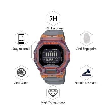 Bộ 3 phim dán bảo vệ mặt đồng hồ YIFILM cho G-SHOCK DW-5.600REC DW-5.600GC GBX-100KI - Giá ưu đãi 61.446 VND 2
