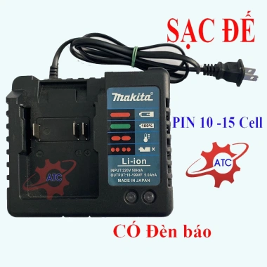 Bộ 3 pin 20cell cho máy xiết bulong Makita 4cm 2.000N - Giá ưu đãi 308.000₫