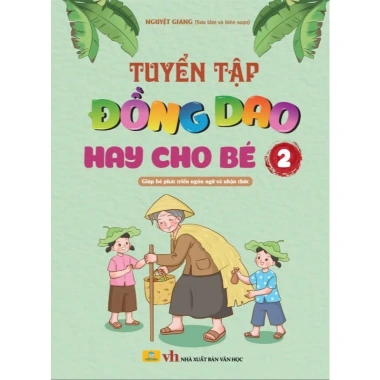 Bộ 3 sách Đồng Dao Hay cho Bé – Phát triển ngôn ngữ, nhận thức – 84.000đ