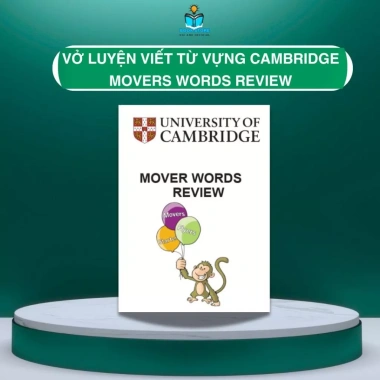 Bộ 3 sách Words Review - Ghi nhớ từ vựng Cambridge Starter, Mover, Flyer, giảm 18%