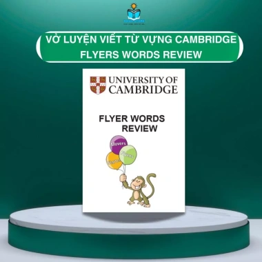 Bộ 3 sách Words Review - Ghi nhớ từ vựng Cambridge Starter, Mover, Flyer, giảm 18%