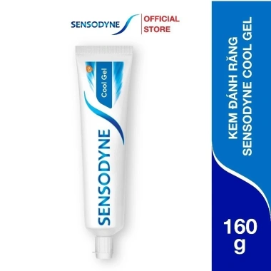 Bộ 3 Sensodyne Cool Gel 160g - Kem đánh răng ê buốt, hương bạc hà mát lạnh, giá 267.900