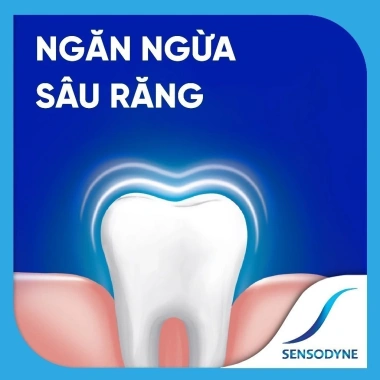 Bộ 3 Sensodyne Cool Gel 160g - Kem đánh răng ê buốt, hương bạc hà mát lạnh, giá 267.900