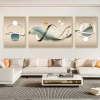 Bộ 3 tranh canvas Lông vũ trừu tượng Treo tường hiện đại cho phòng khách, ngủ, khách sạn, giá ưu đãi 140.580₫ 5