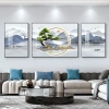 Bộ 3 tranh canvas Lông vũ trừu tượng Treo tường hiện đại cho phòng khách, ngủ, khách sạn, giá ưu đãi 140.580₫ 7