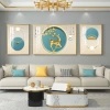 Bộ 3 tranh canvas Lông vũ trừu tượng Treo tường hiện đại cho phòng khách, ngủ, khách sạn, giá ưu đãi 140.580₫ 8