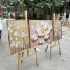 Bộ 3 tranh treo tường hoa lá canvas – Trang trí phòng khách, quà tặng, 205.190₫ 3