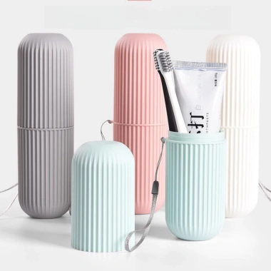 Bộ 3 trong 1 Du lịch: Hộp đựng bàn chải, cốc súc miệng, kem đánh răng - 8.811₫