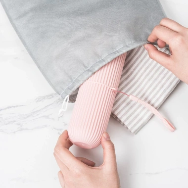 Bộ 3 trong 1 Du lịch: Hộp đựng bàn chải, cốc súc miệng, kem đánh răng - 8.811₫