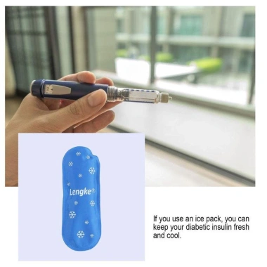 Bộ 3 Túi Gel Lạnh Đựng Đá Tiểu Đường Du Lịch - Tái Sử Dụng, Giữ Nhiệt, Tiện Lợi, Bảo Quản Thuốc Dễ Mang 6