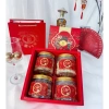 Bộ 3 vỏ hộp đựng hũ thủy tinh 2.026 - Đựng hạt dinh dưỡng, kẹo Tết, chỉ 110k 6