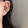 Bộ 3 vòng đeo tai hình học nữ thiết kế tối giản kẹp bông tai phong cách Boho 6