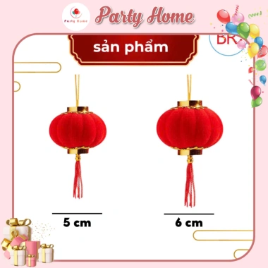 Bộ 30 Cầu Nhung Đỏ Trang Trí Tết - Giá Sỉ 58.820₫, Đủ Kích Cỡ, Chất Lượng Tốt Nhất