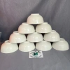 Bộ 30 chi tiết Tô Chén Dĩa Trắng Thô Dày - Bàn ăn cho 10 người - Giá ưu đãi 334.400₫ 8