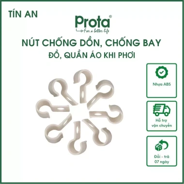 Bộ 30 nút chống dồn đồ cho giàn phơi Prota - Chính hãng, 1 đổi 1, chất lượng cao, giá chỉ 60.000₫