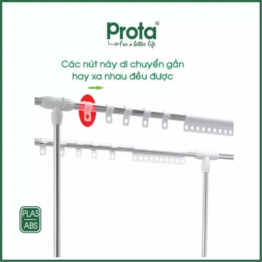 Bộ 30 nút chống dồn đồ cho giàn phơi Prota - Chính hãng, 1 đổi 1, chất lượng cao, giá chỉ 60.000₫