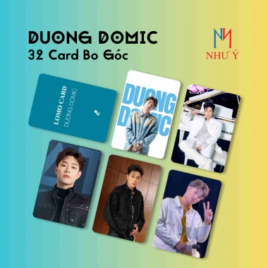 Bộ 32 Bài Lomo Card DƯƠNG DOMIC - Thẻ Góc Thần Tượng Sưu Tập, Giá ưu đãi 31.500đ
