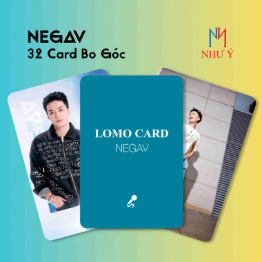 Bộ 32 Thẻ Bài Lomo Card NEGAV - Card Bo Góc Sưu Tập Thần Tượng Giá ưu đãi 35.000₫