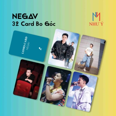 Bộ 32 Thẻ Bài Lomo Card NEGAV - Card Bo Góc Sưu Tập Thần Tượng Giá ưu đãi 35.000₫
