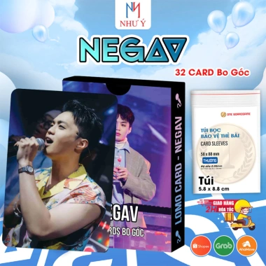 Bộ 32 Thẻ Bài Lomo Card NEGAV - Card Bo Góc Sưu Tập Thần Tượng Giá ưu đãi 35.000₫