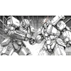 Bộ 33 tranh tô màu robot và siêu nhân Gundam - A4 A5 trẻ em, giá ưu đãi 15.000đ 7