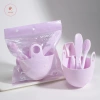 Bộ 3/4 Mặt Nạ Silicone DIY + Bàn Chải, Bát Đo, Cốc, Dụng Cụ Rong Biển, Tay Cầm Đa Năng: Trộn Đẹp Da Chỉ 52.470₫ 2