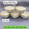 Bộ 35 chi tiết Chén Tô Dĩa Gốm Sứ Hoa Bách Hợp 10 Người - Họa Tiết Sang Trọng, Giá Ưu Đãi 673.200 VND 4