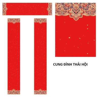 Bộ 3/5 giấy viết câu đối đỏ, giấy liễn xuyến – Thư pháp đẹp, giá ưu đãi 68.800₫ 10