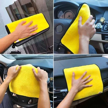 Bộ 3/5 Khăn Microfiber 30x30cm – Rửa Xe, Lau Sấy, Bảo Vệ Sơn, Thấm Hút Nhanh, Giá Ưu Đãi 55.000đ 2