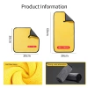 Bộ 3/5 Khăn Microfiber 30x30cm – Rửa Xe, Lau Sấy, Bảo Vệ Sơn, Thấm Hút Nhanh, Giá Ưu Đãi 55.000đ 3