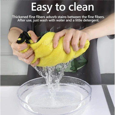 Bộ 3/5 Khăn Microfiber 30x30cm – Rửa Xe, Lau Sấy, Bảo Vệ Sơn, Thấm Hút Nhanh, Giá Ưu Đãi 55.000đ 4