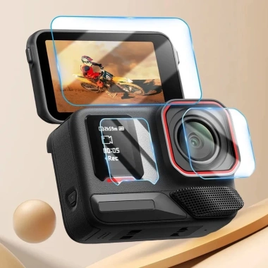 Bộ 3/6 Kính Cường Lực Cho Insta360 Ace Pro 2 - Bảo Vệ Màn Hình và Ống Kính, Giá Ưu Đãi 68,158₫