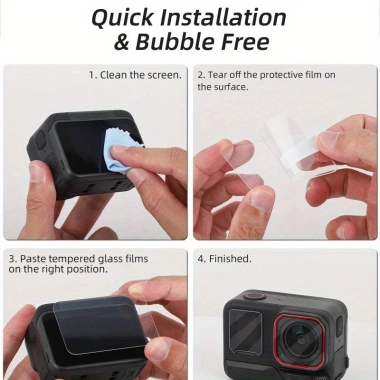 Bộ 3/6 Kính Cường Lực Cho Insta360 Ace Pro 2 - Bảo Vệ Màn Hình và Ống Kính, Giá Ưu Đãi 68,158₫ 5 Bộ 3/6 Kính Cường Lực Cho Insta360 Ace Pro 2 - Bảo Vệ Màn Hình và Ống Kính, Giá Ưu Đãi 68,158₫ 5